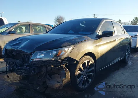 2014 Honda Accord Sport из США, поврежденный, VIN 1HGCR2F55EA093814